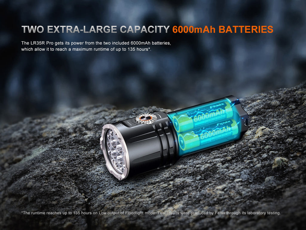Fenix LR35R PRO Rechargeable Palm-Sized Searchlight - view 10