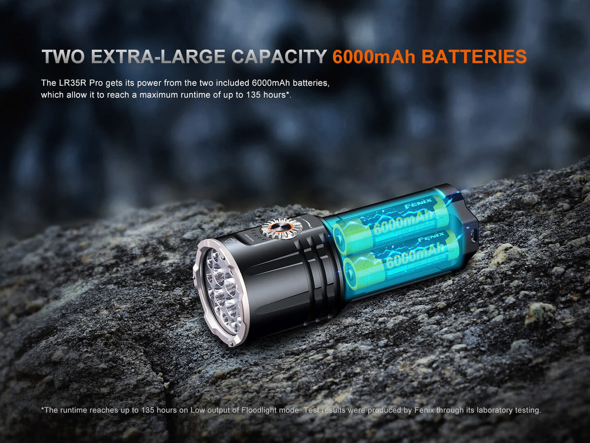 Fenix LR35R PRO Rechargeable Palm-Sized Searchlight - view 10