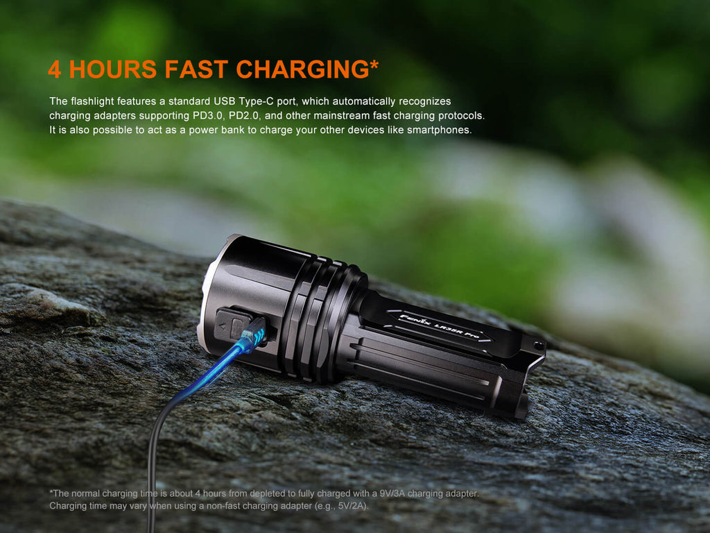 Fenix LR35R PRO Rechargeable Palm-Sized Searchlight - view 9