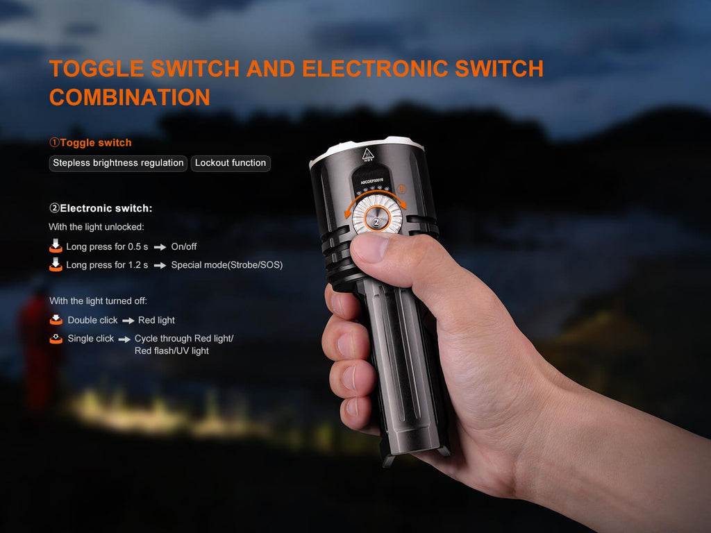 Fenix LR35R PRO Rechargeable Palm-Sized Searchlight - view 2