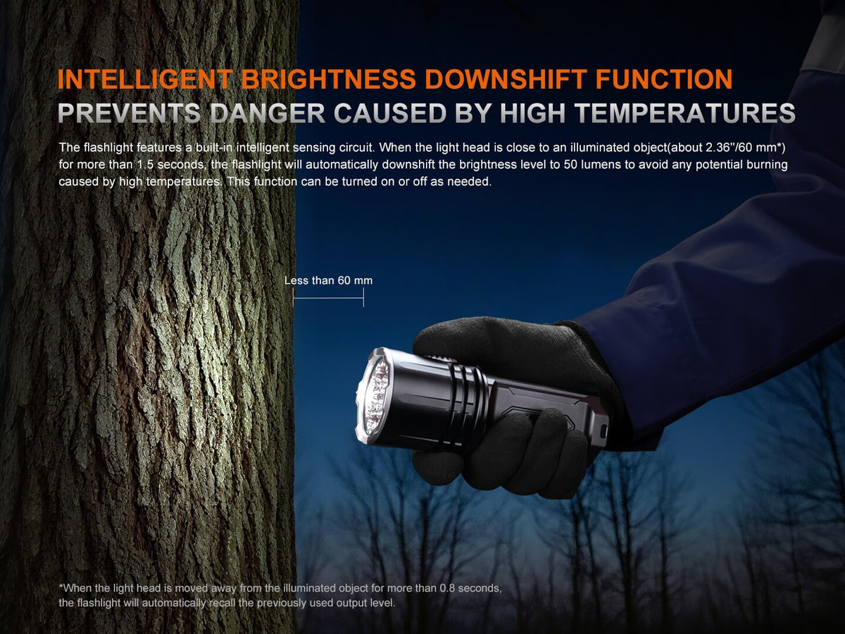 Fenix LR35R PRO Rechargeable Palm-Sized Searchlight - view 13