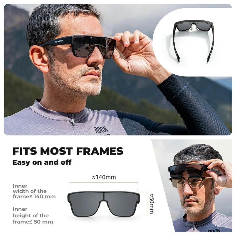 UV400 Polarized Fit-Over Sunglasses