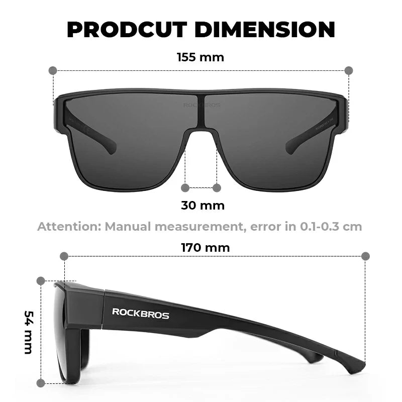 UV400 Polarized Fit-Over Sunglasses