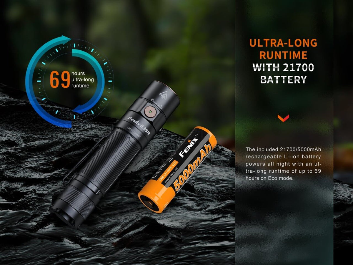 Fenix E35R High-Performance Rechargeable LED Flashlight - view 14