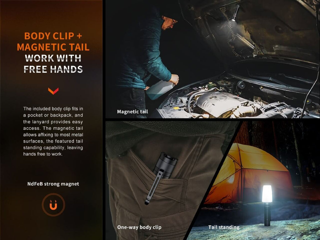 Fenix E35R High-Performance Rechargeable LED Flashlight - view 12
