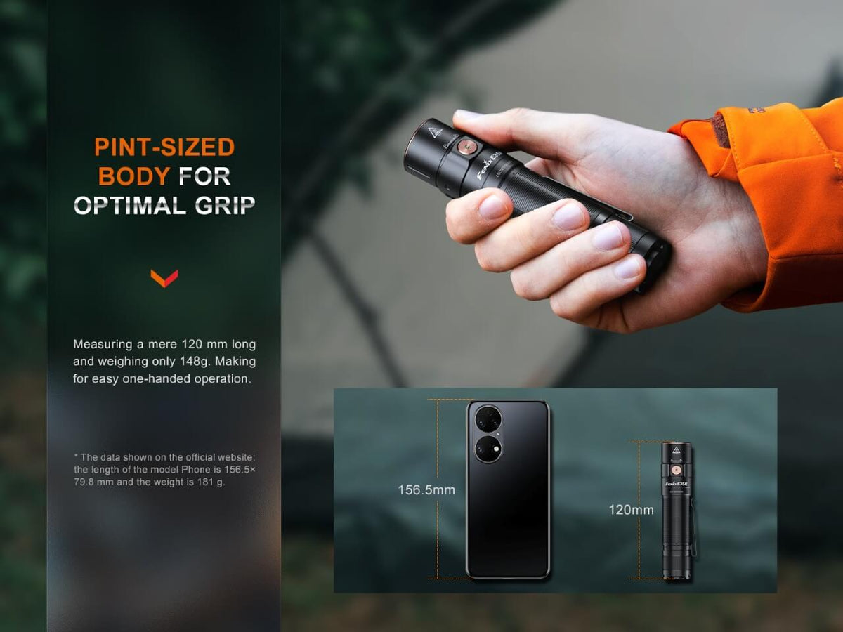 Fenix E35R High-Performance Rechargeable LED Flashlight - view 2
