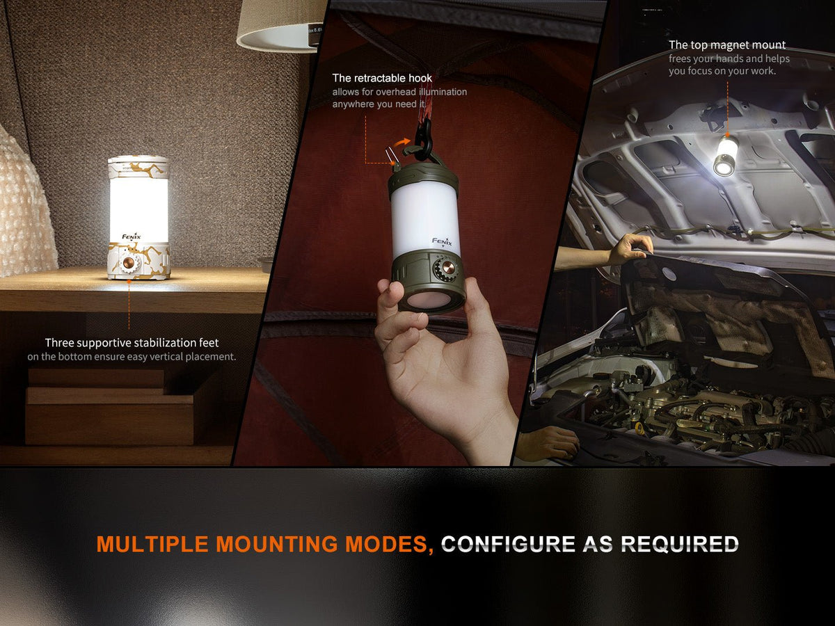 Fenix CL26R PRO High Performance LED Rechargeable Camping Lantern - view 5