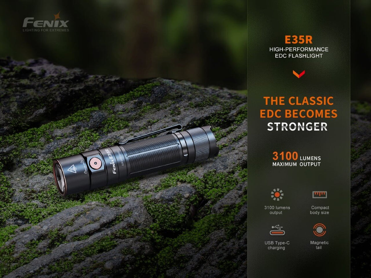 Fenix E35R High-Performance Rechargeable LED Flashlight - view 7