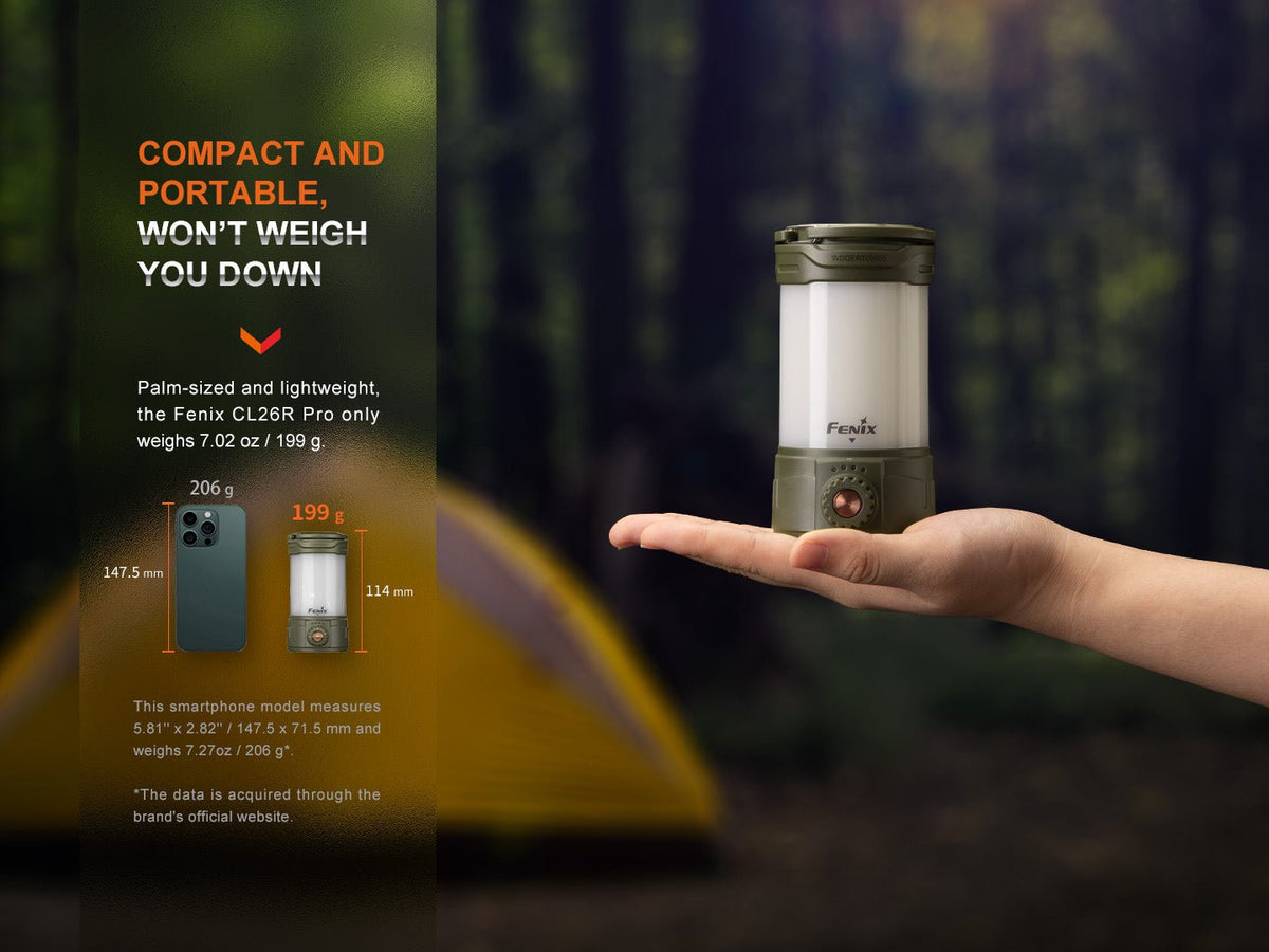 Fenix CL26R PRO High Performance LED Rechargeable Camping Lantern - view 2