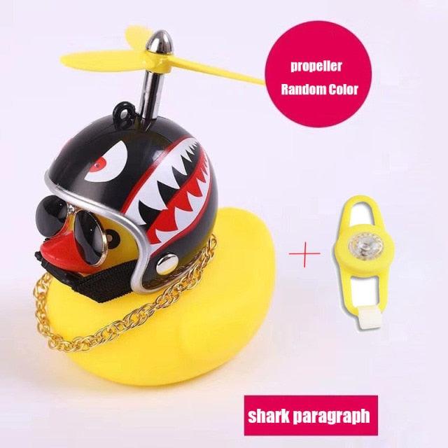 Propeller Helmet Duck Bicycle Bell