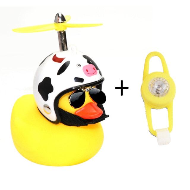 Propeller Helmet Duck Bicycle Bell