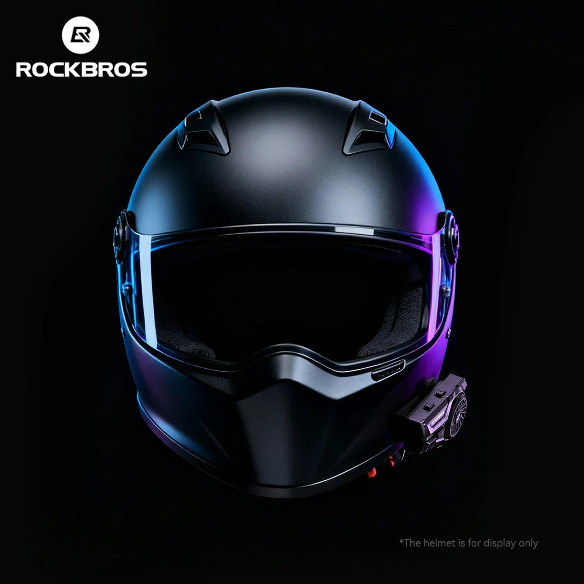 R1 Bluetooth Motorcycle Helmet Headset