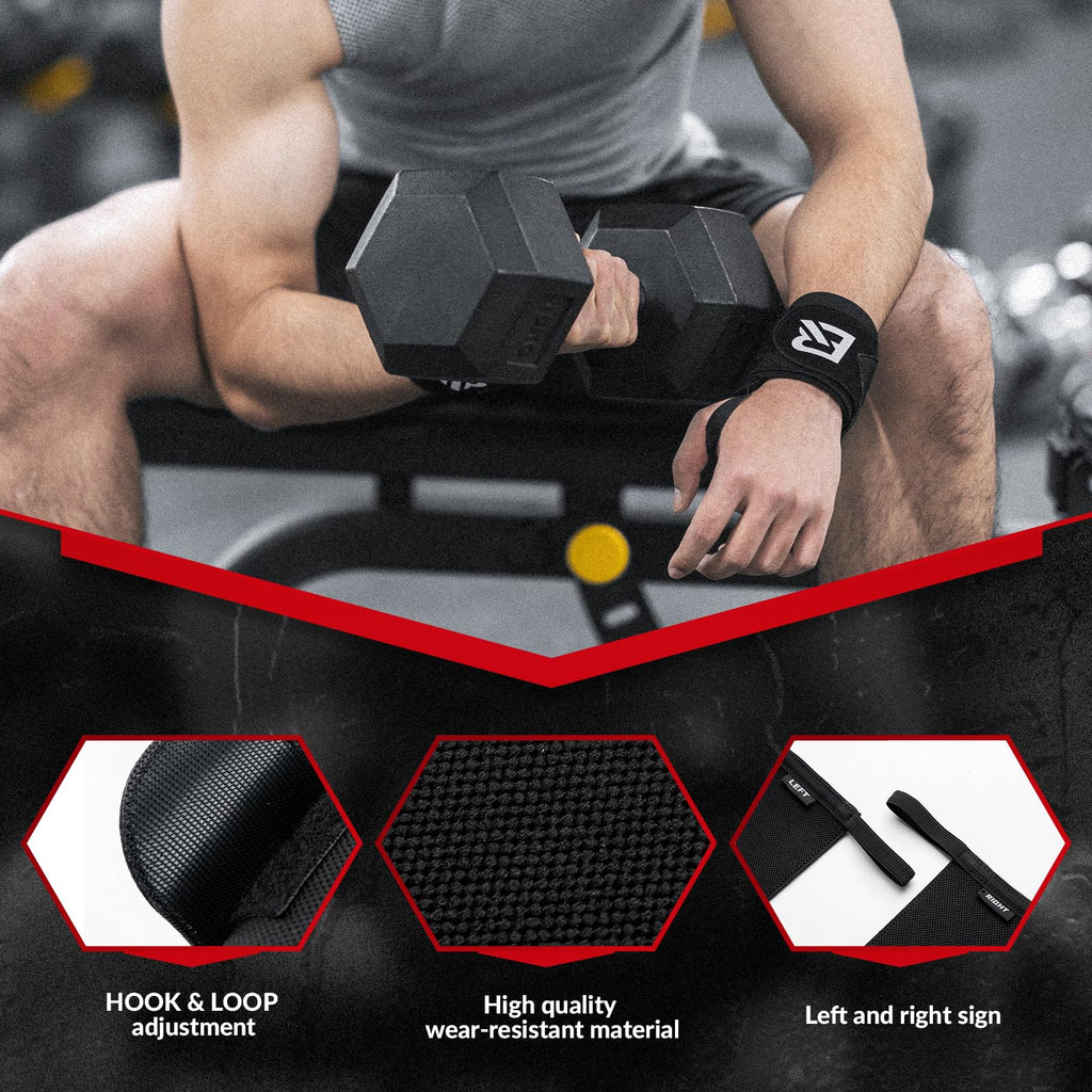ROCKBROS 22-Inch Weightlifting Wrist Wraps