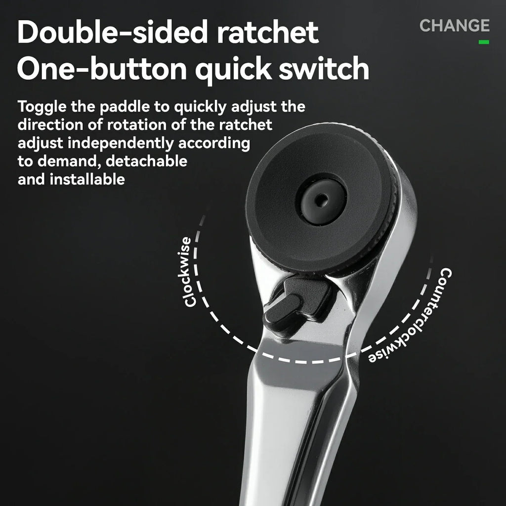 Bicycle Ratchet Wrench Repair Set