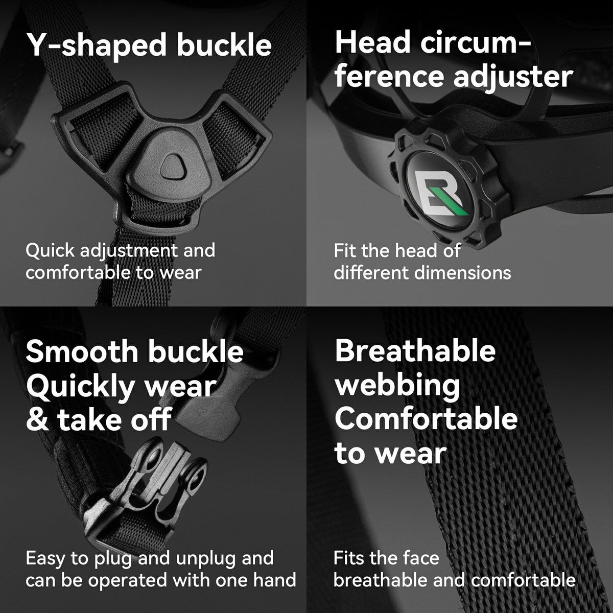 GlowGuard Smart Cycling Helmet with Remote Lights