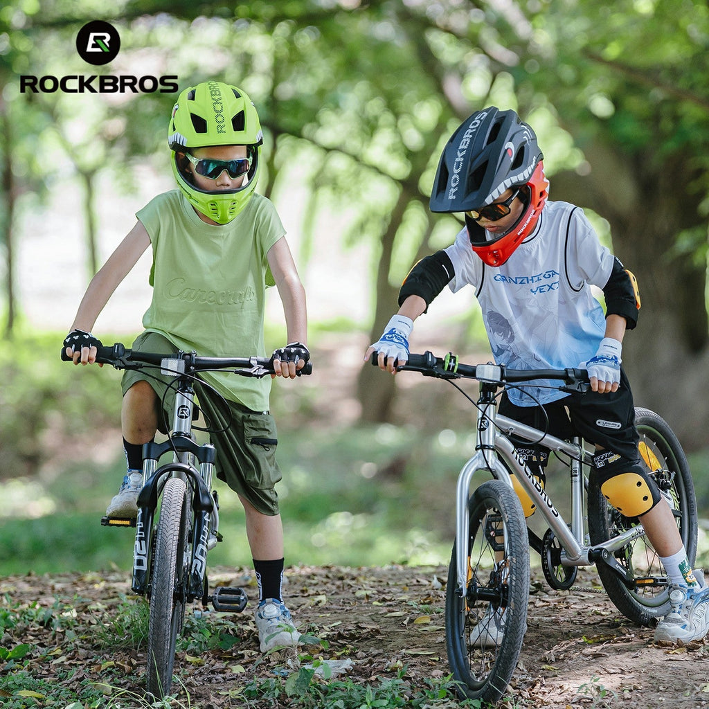 Kids' Cartoon Full-Face Bike Helmet