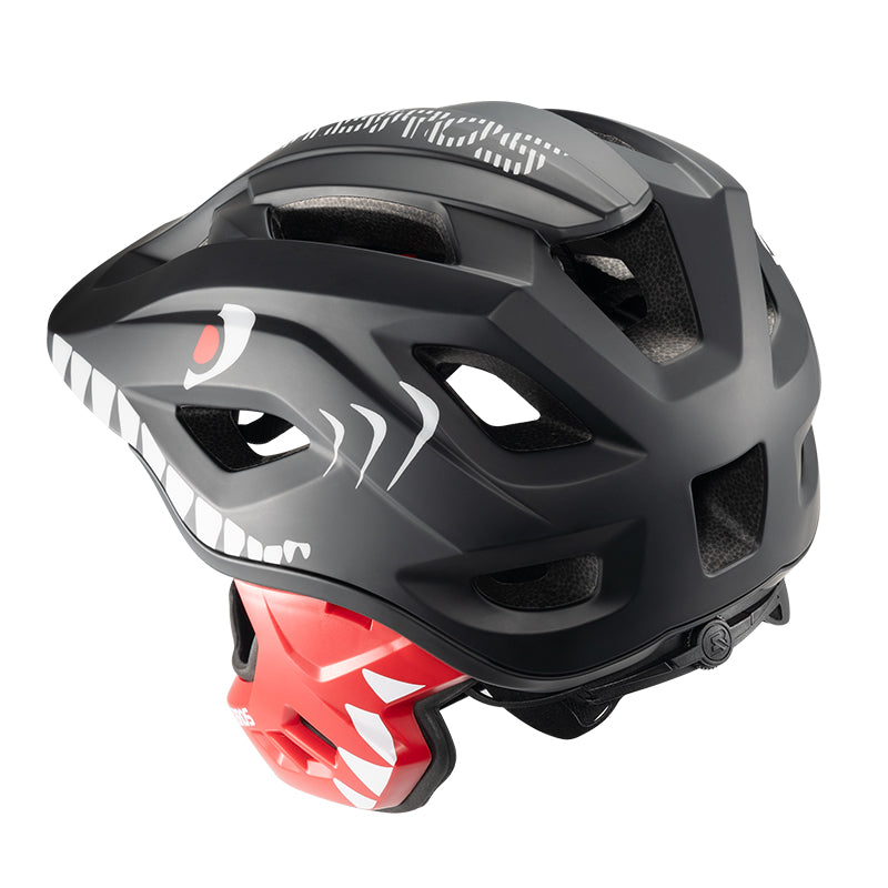 Kids' Cartoon Full-Face Bike Helmet