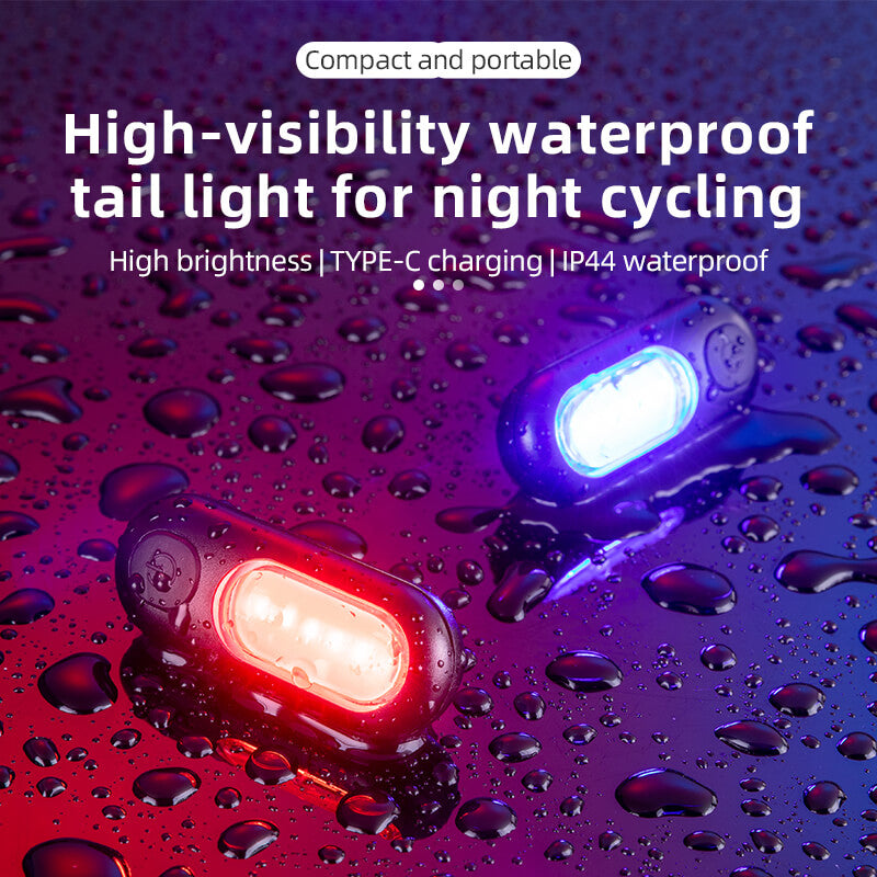 ROCKBROS Mini COB Dual-Color Bike Tail Light