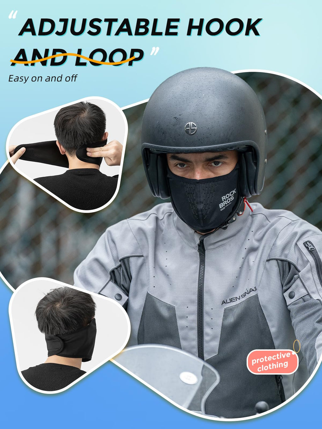 ROCKBROS Thermal Half Balaclava