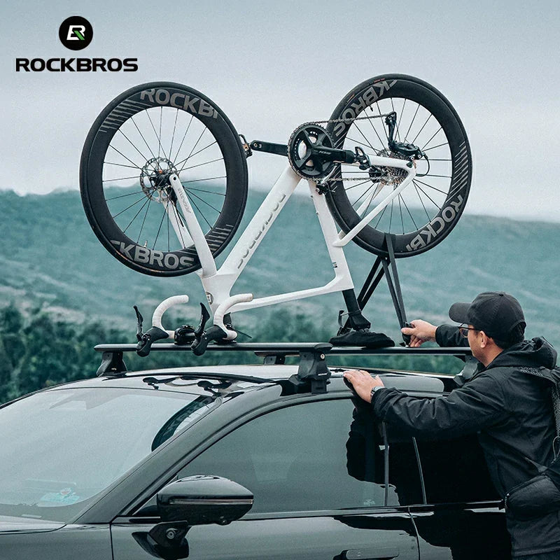 ROCKBROS Inverted Car Roof Bike Carrier