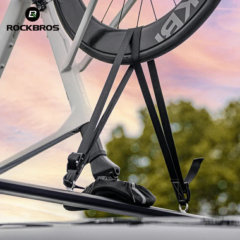 ROCKBROS Inverted Car Roof Bike Carrier