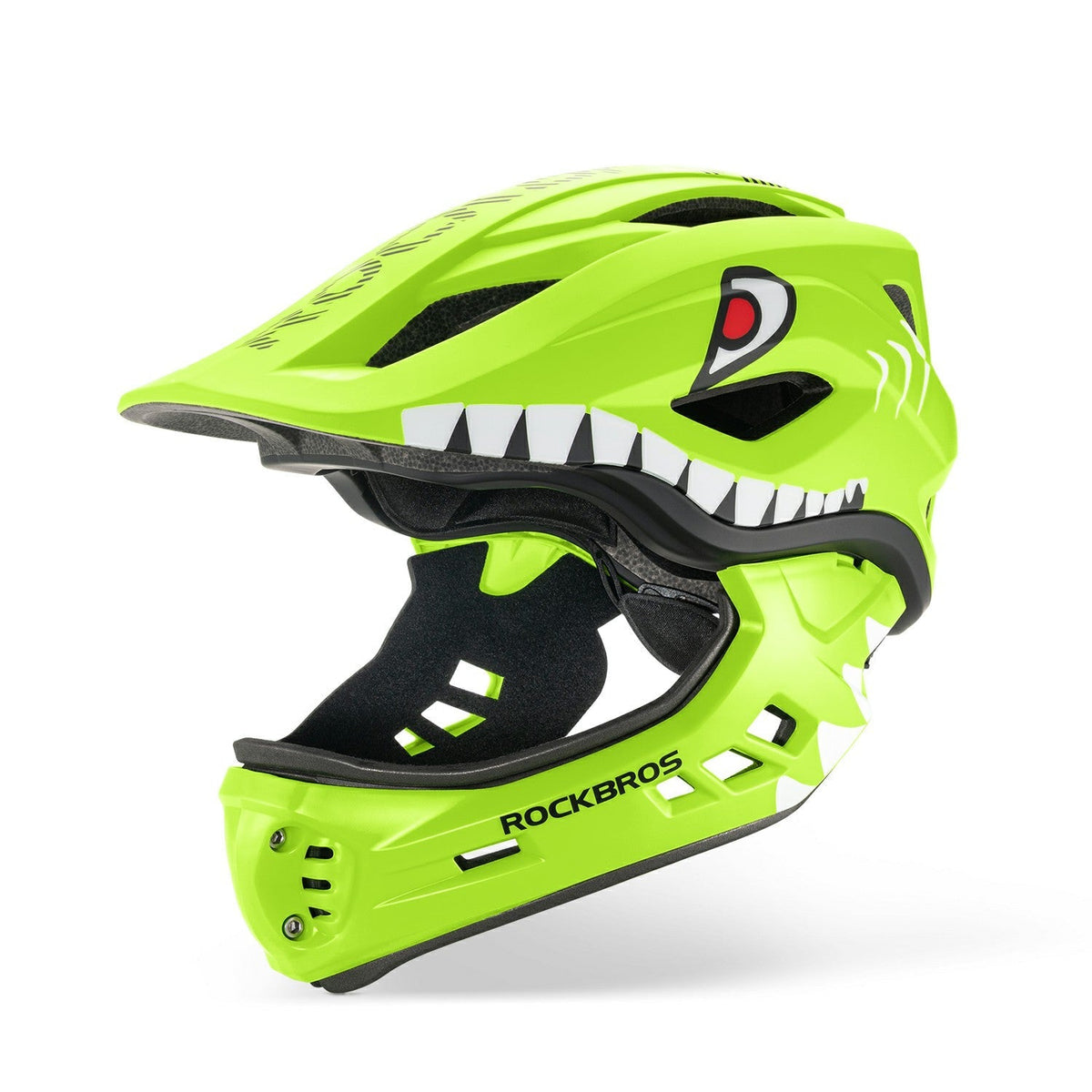 Kids' Cartoon Full-Face Bike Helmet