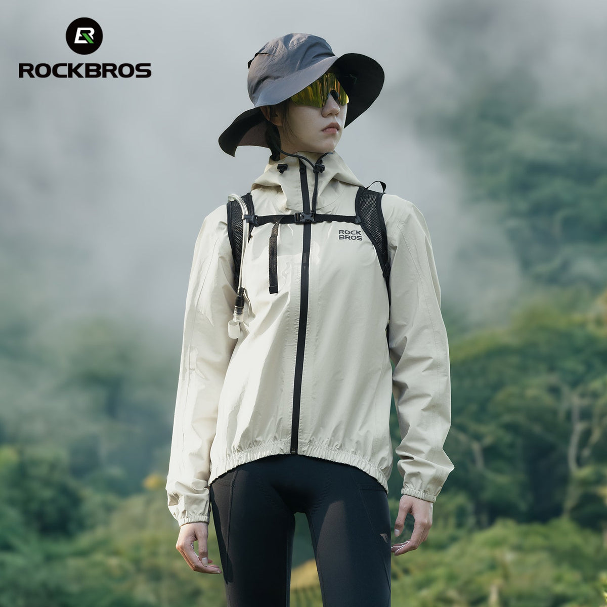 ROCKBROS Men's Lightweight Cycling Windbreaker