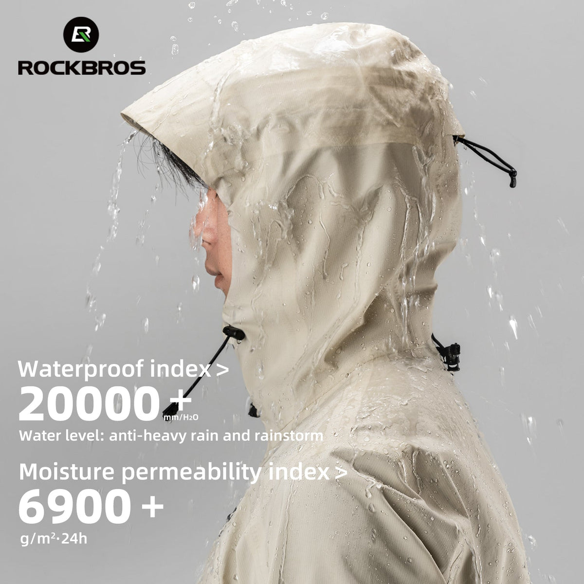 ROCKBROS Men's Lightweight Cycling Windbreaker