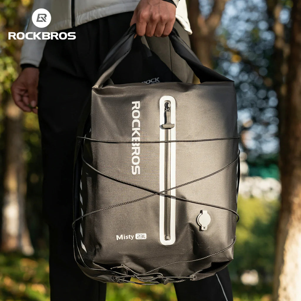 Lightweight Waterproof Rack Bag – 23L