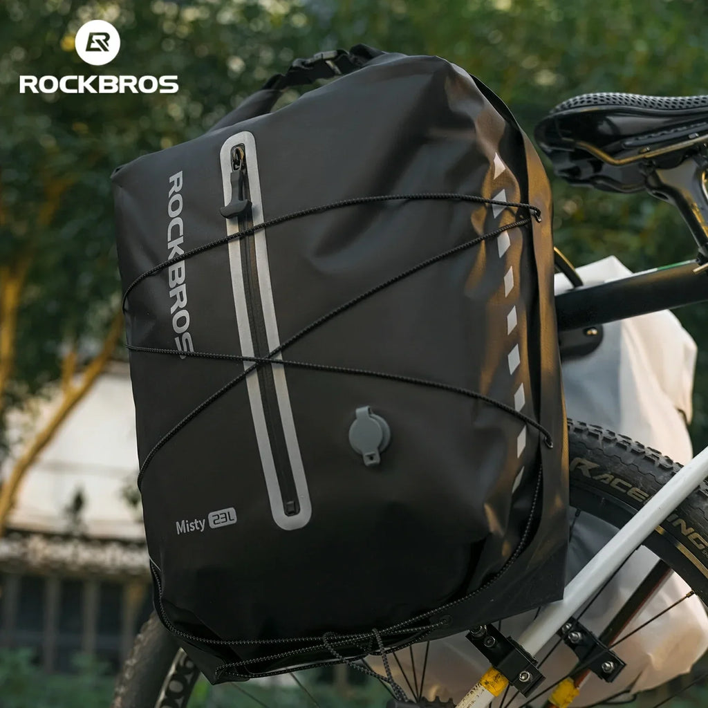 Lightweight Waterproof Rack Bag – 23L