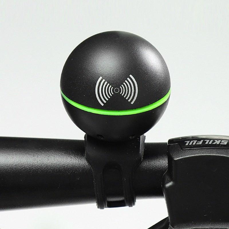 Round Electronic Bike Horn with 3 Sound Modes