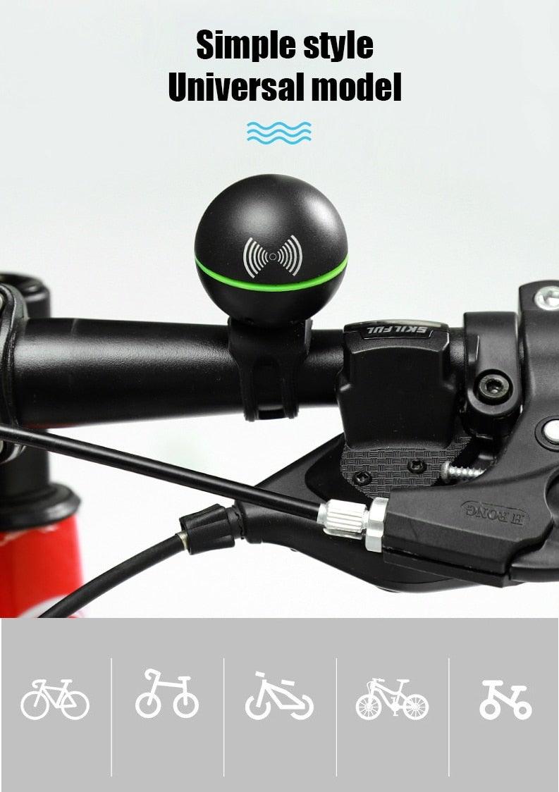 Round Electronic Bike Horn with 3 Sound Modes - view 8