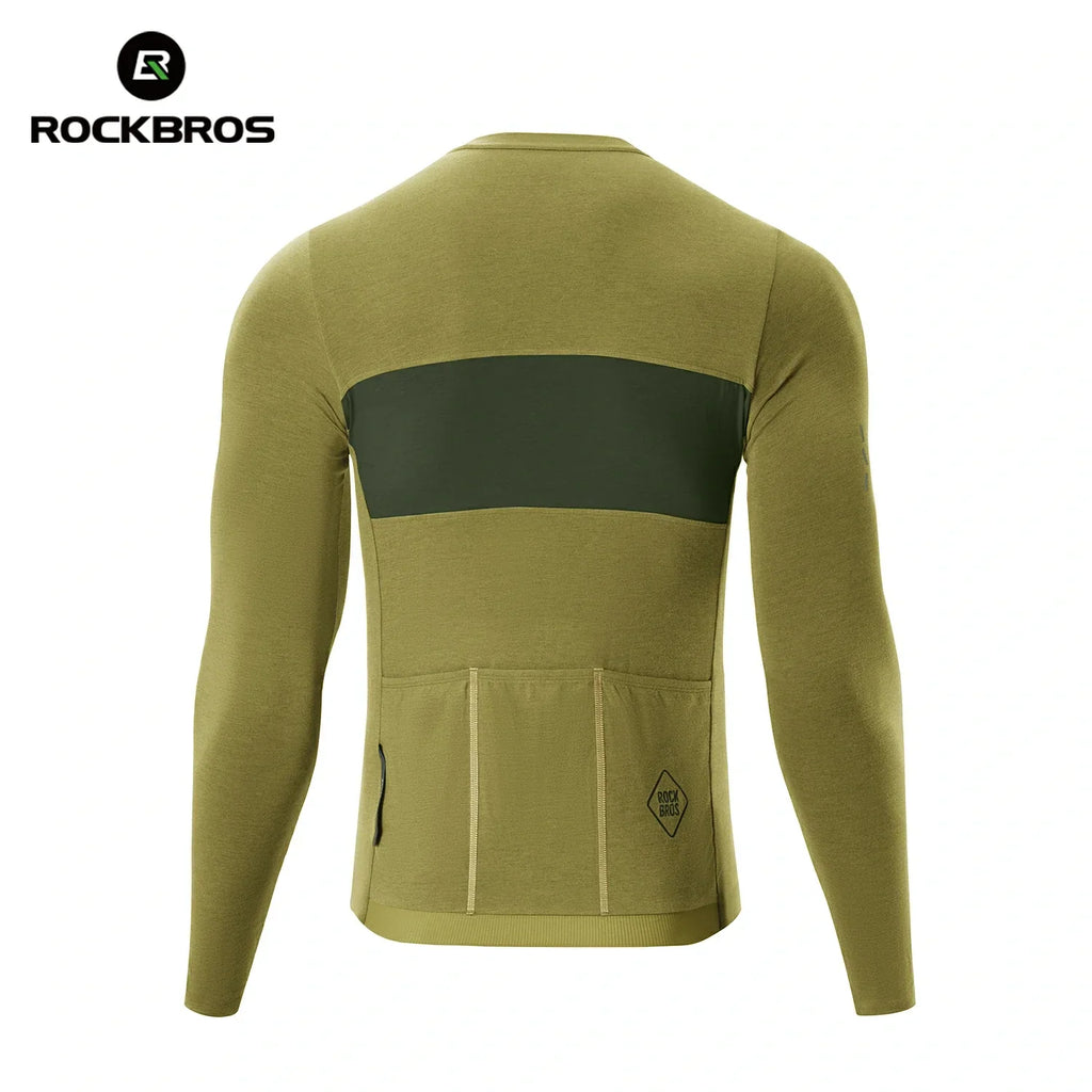 Men's Tencel & Merino Wool Cycling Jersey