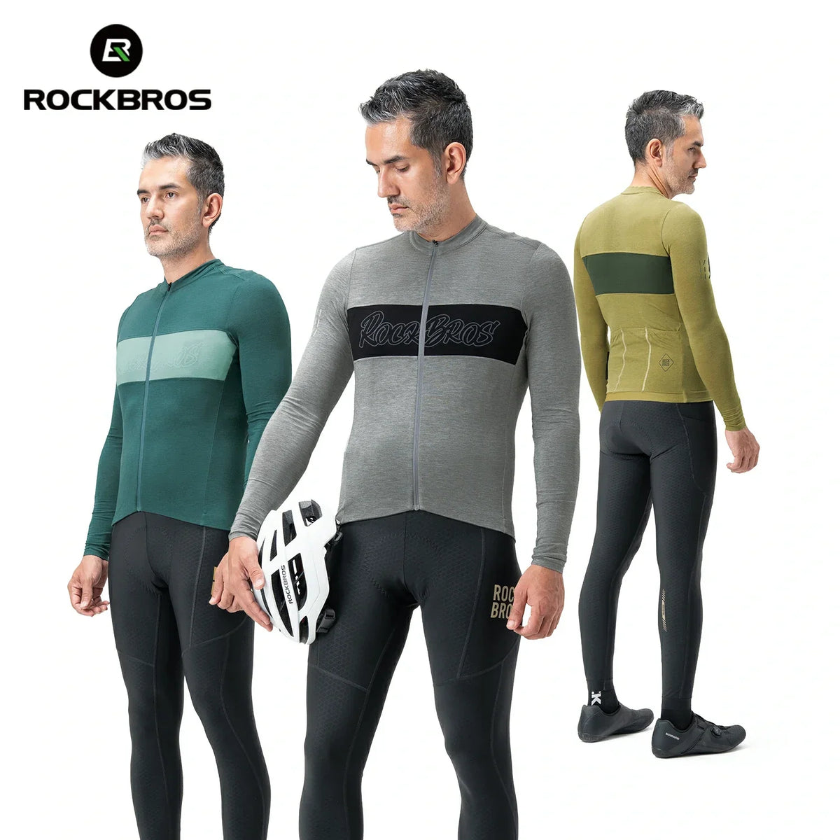 Men's Tencel & Merino Wool Cycling Jersey