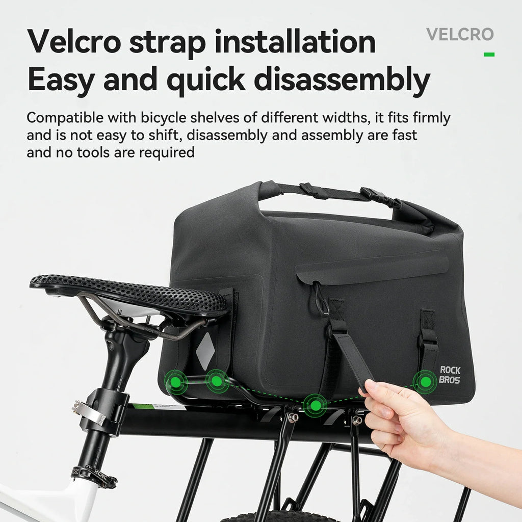 Waterproof Rear Rack Bag – 16L