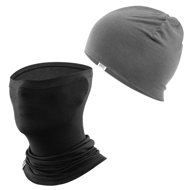 Merino Wool Winter Hat & Face Mask Set