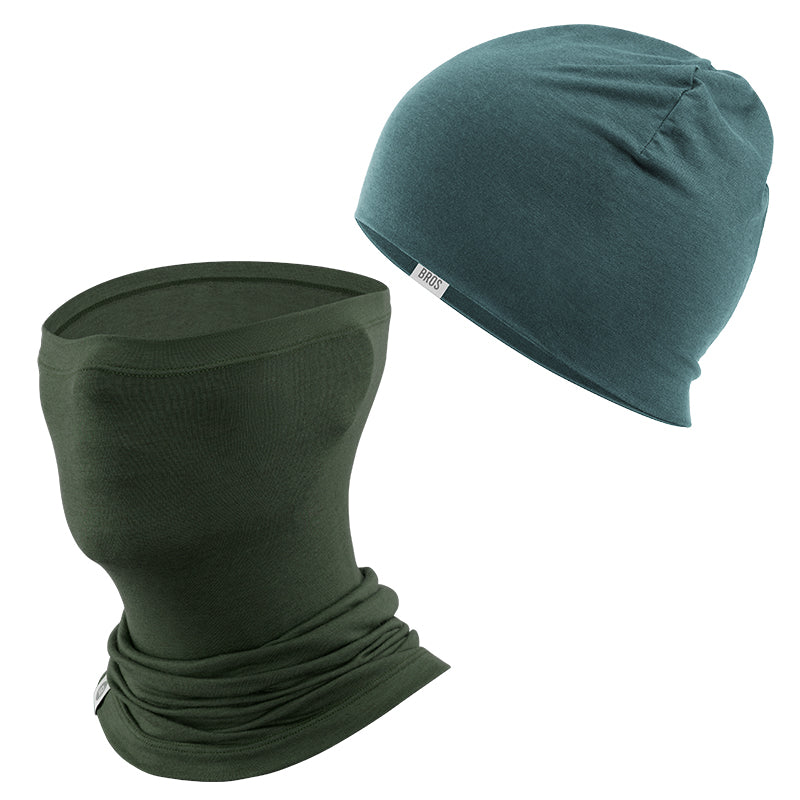 Merino Wool Winter Hat & Face Mask Set