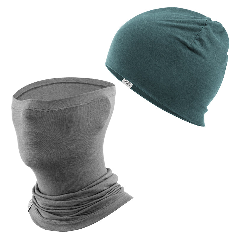 Merino Wool Winter Hat & Face Mask Set