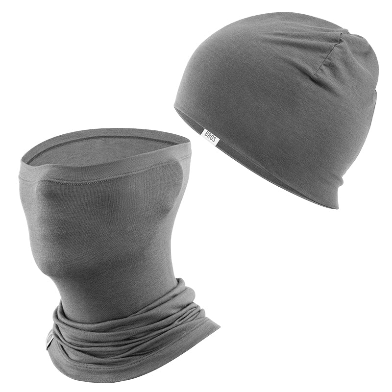 Merino Wool Winter Hat & Face Mask Set