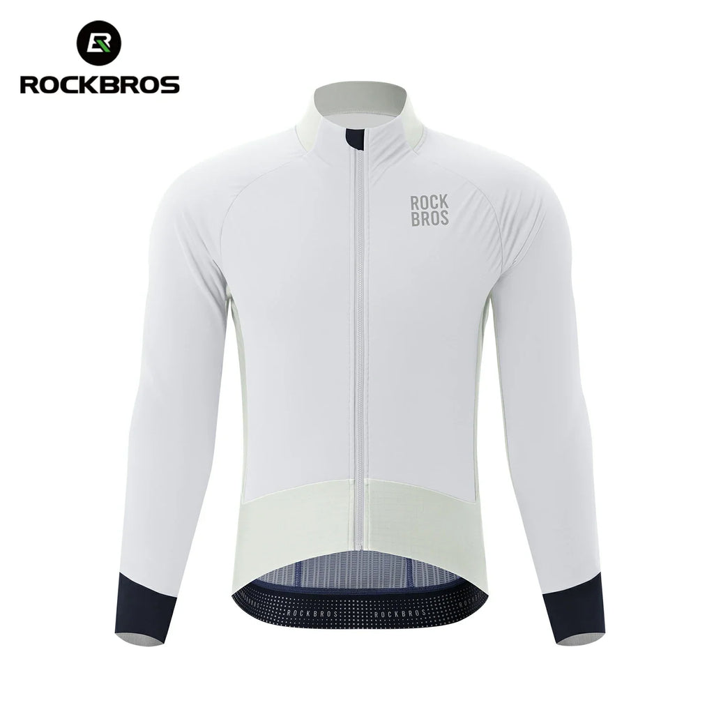 Double-Layer Fleece Winter Cycling Jacket