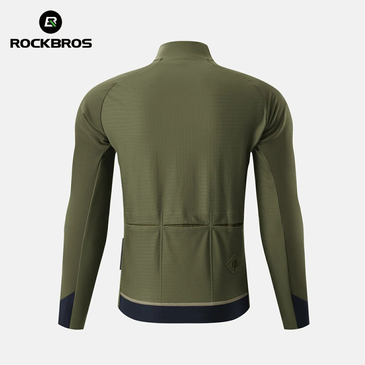 Double-Layer Fleece Winter Cycling Jacket