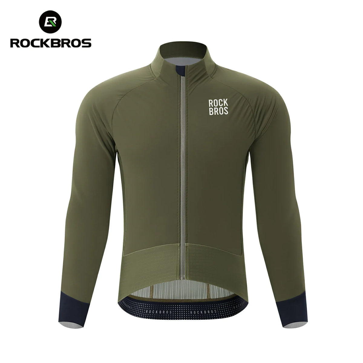 Double-Layer Fleece Winter Cycling Jacket
